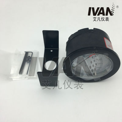 Monitoring Differential 63mm Manometer Gauge for Micro Air Differential Pressure Meter