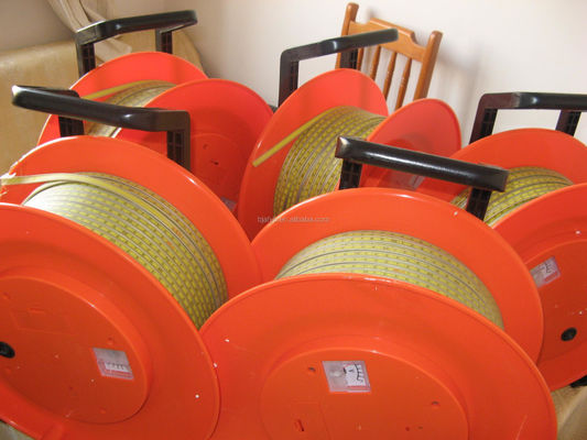 Industrial Grade 50m Water Level Meter Portable Steel Tape Gauge for Wells